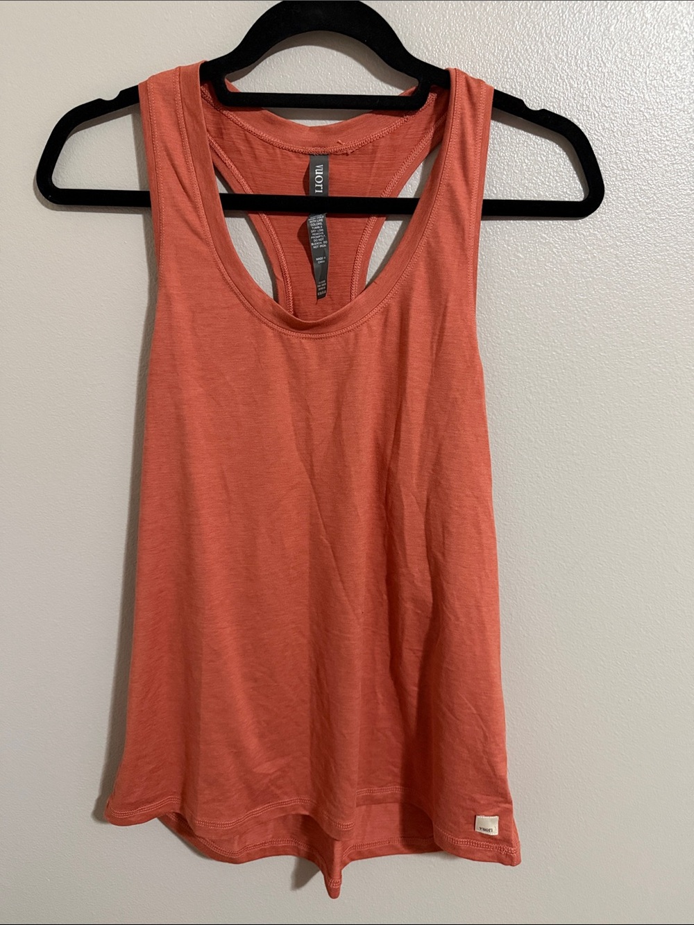 Vuori Coral-orange Racerback Tank Top
